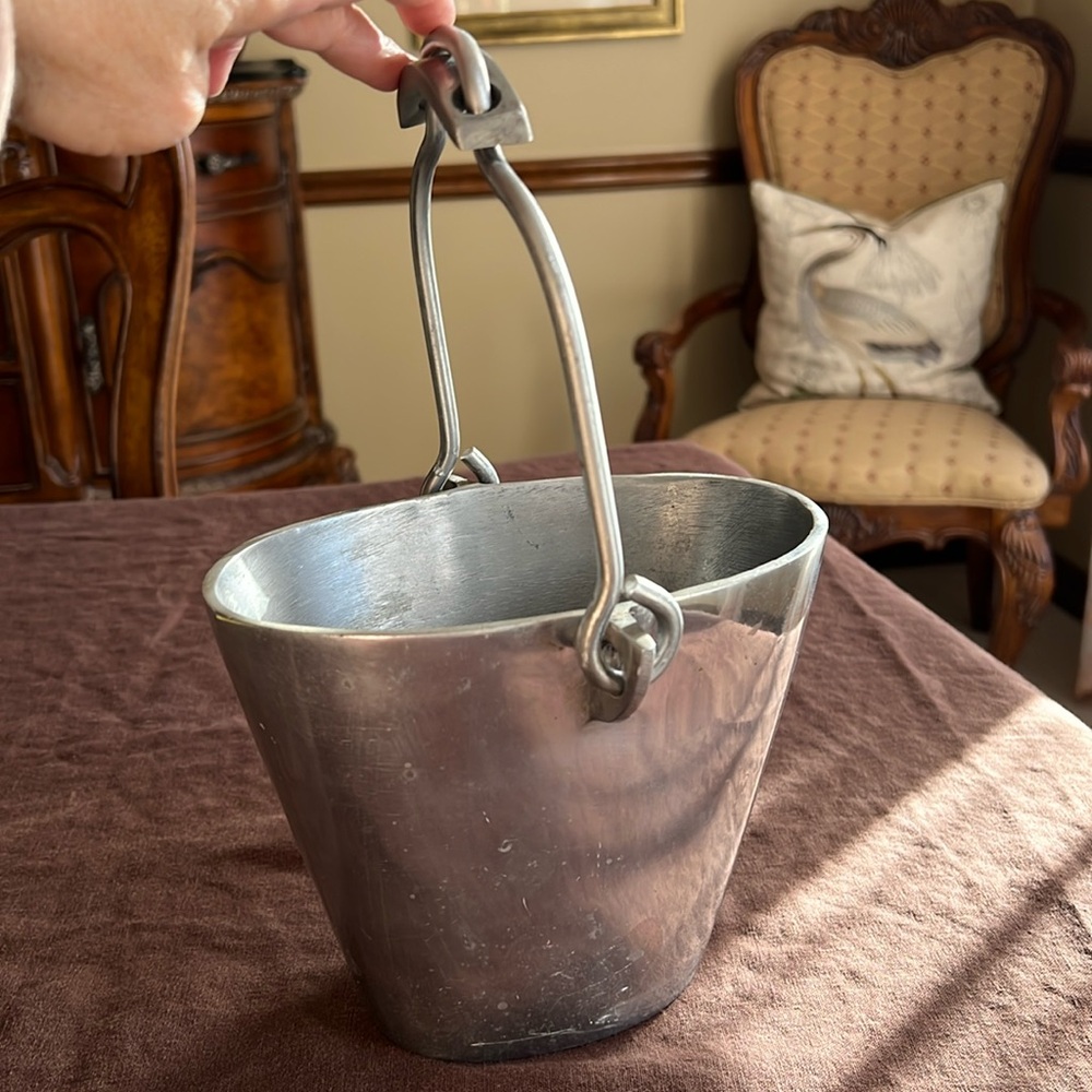 Pottery Barn Metal Mini Ice Bucket